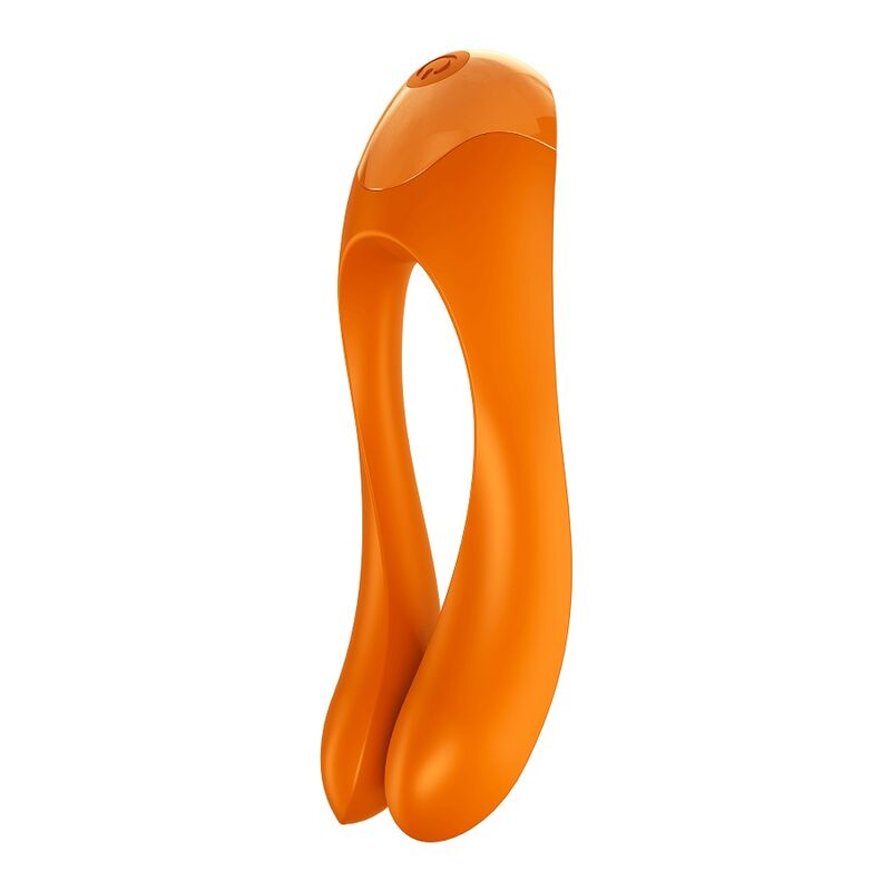 SATISFYER - VIBRATEUR DOIGTS CANDY CANE NOIR