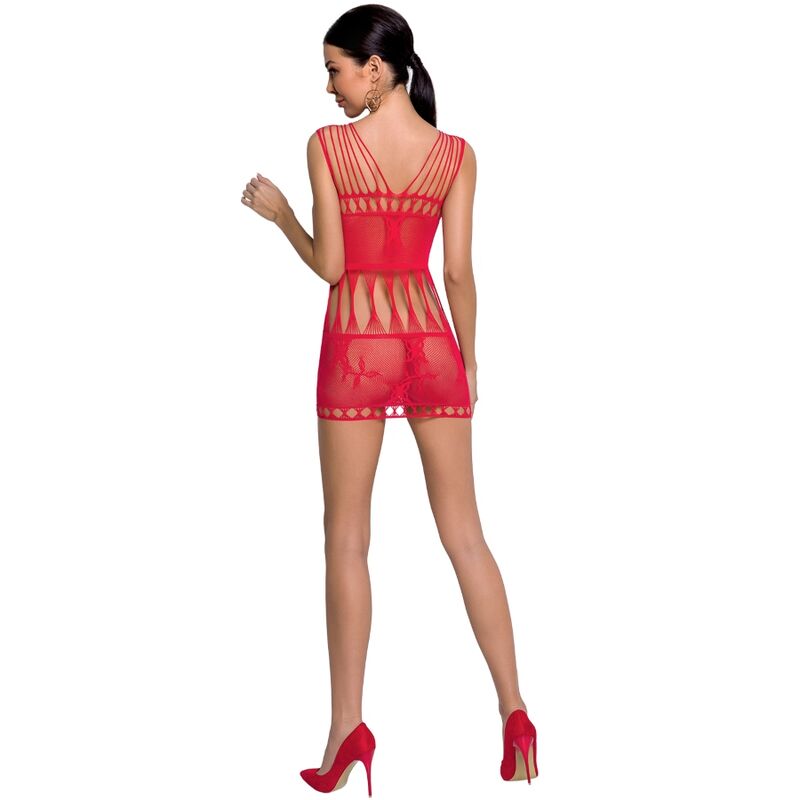 PASSION - WOMEN BS090 RED BODYSTOCKING ONE SIZE