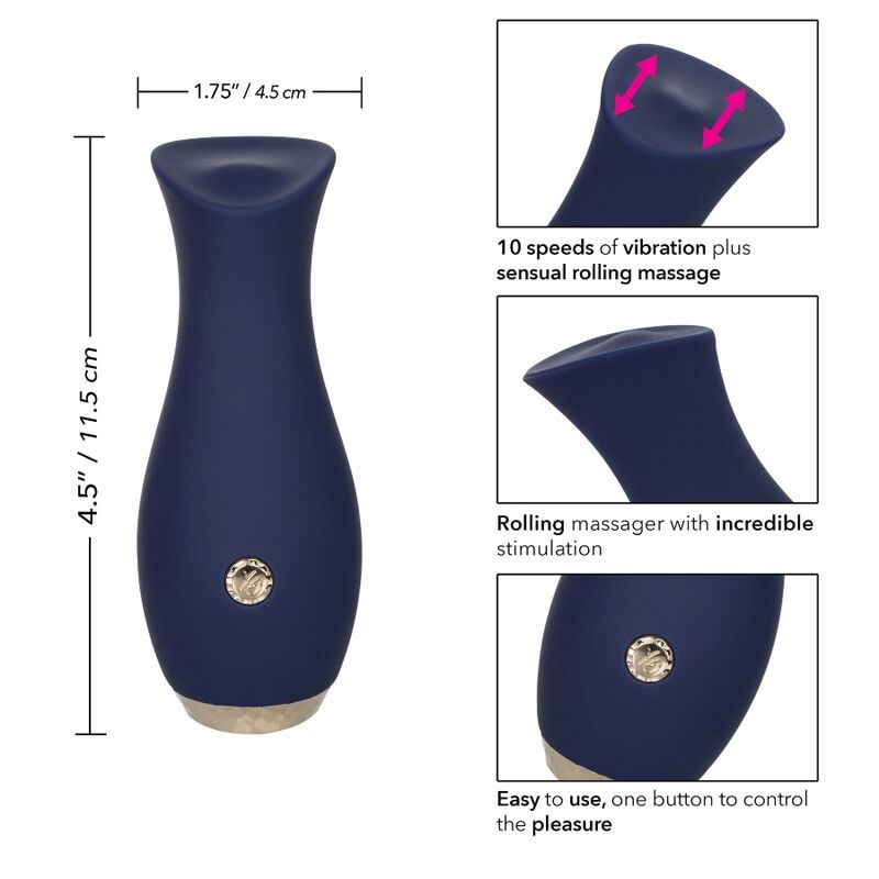 CALEXOTICS - CHIC BLUE TULIP MASSAGER