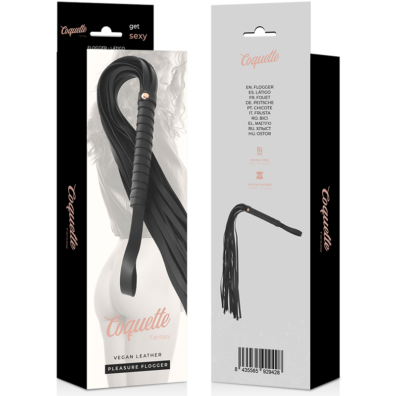 COQUETTE CHIC DESIRE - FANCY WHIP IN VEGAN LEATHER