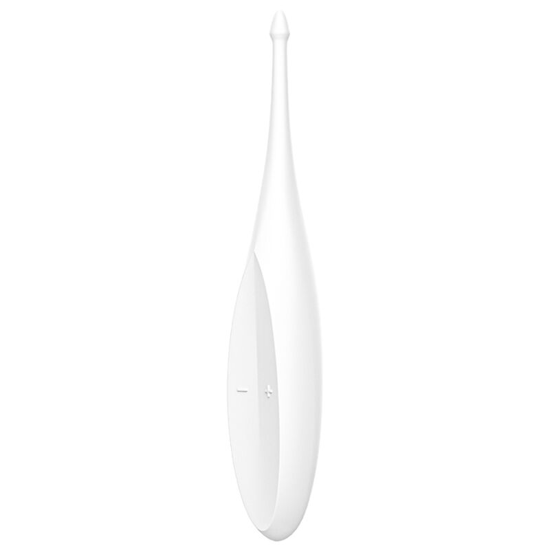 SATISFYER - TWIRLING FUN TIP WHITE VIBRATOR