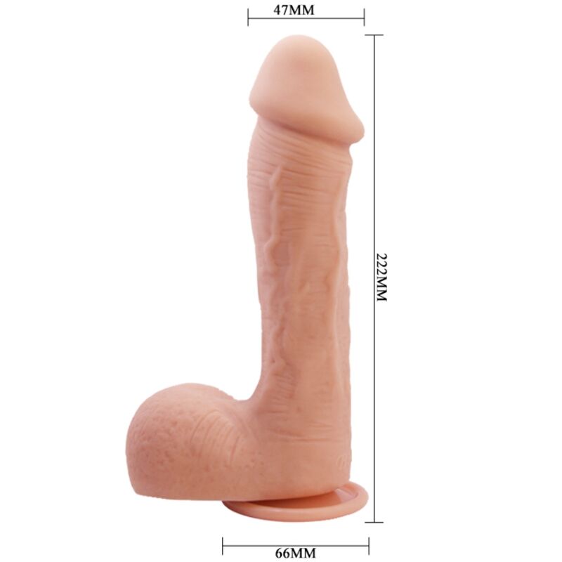 BAILE - JOHNSON 22 CM REALISTIC SKIN DILDO