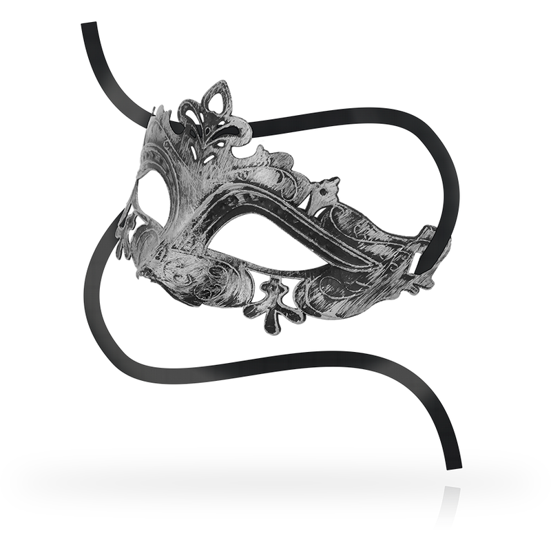 OHMAMA - MASKS VENETIAN STYLE SILVER MASK