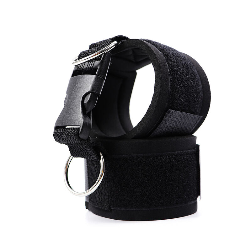 OHMAMA FETISH - NEOPRENE WRIST RESTRAINTS TIES AND BUCKLES