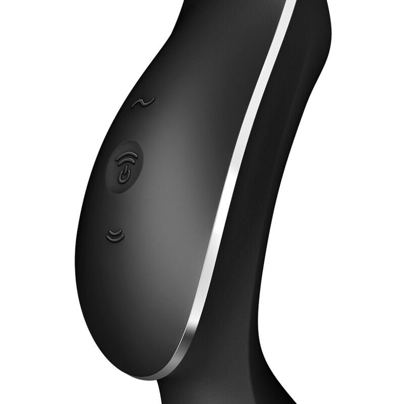 SATISFYER - VIBRATEUR CURVY TRINITY 2 AIR PULSE VIOLETTE