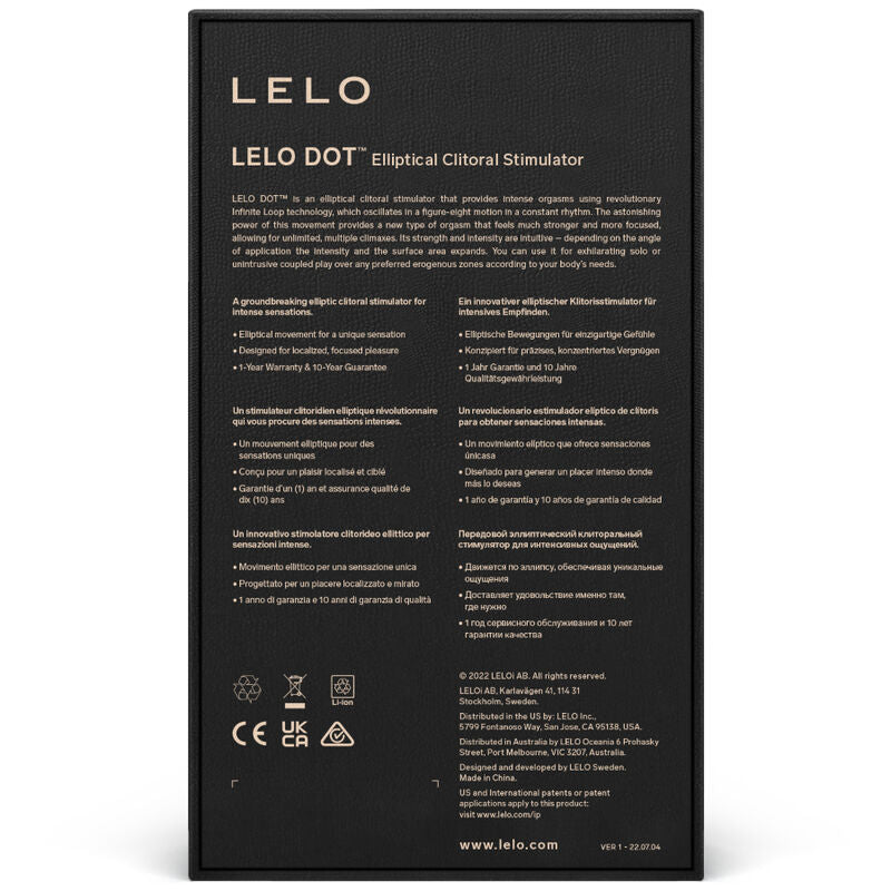 LELO - DOT CLITOR STIMULATOR - PINK