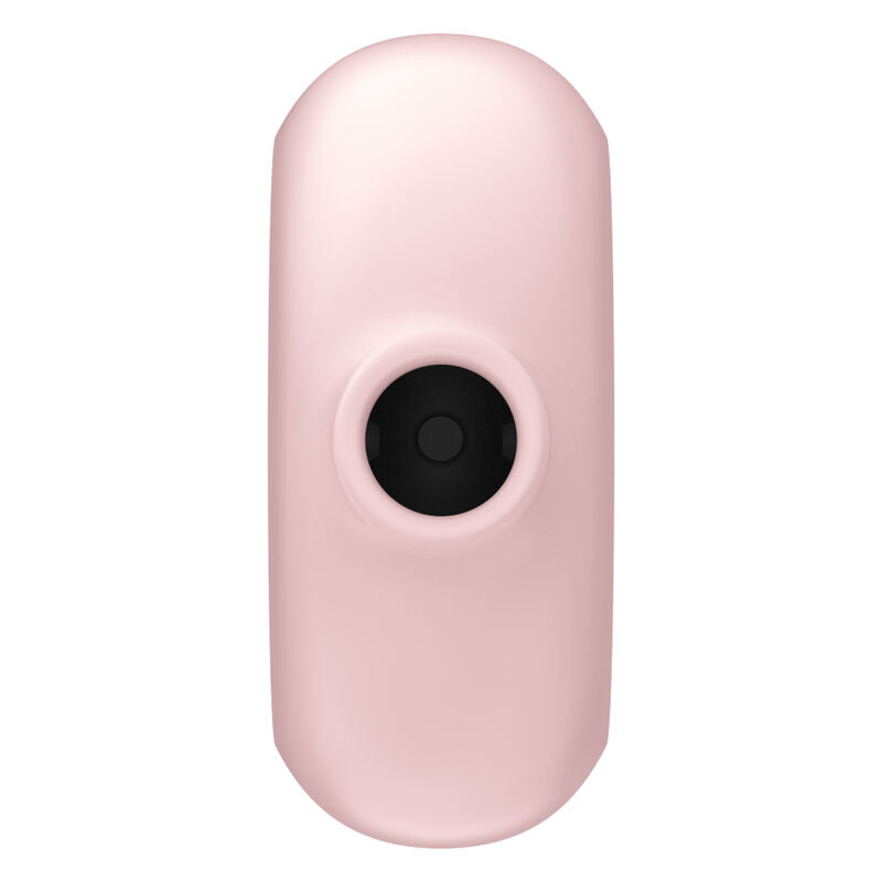 SATISFYER - AIR PULSE PRO TO GO 3 BLACK DOUBLE STIMULATOR AND VIBRATOR
