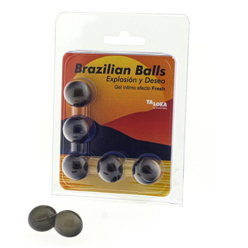 TALOKA - 5 BRAZILIAN BALLS EXCITING GEL COOL EFFECT