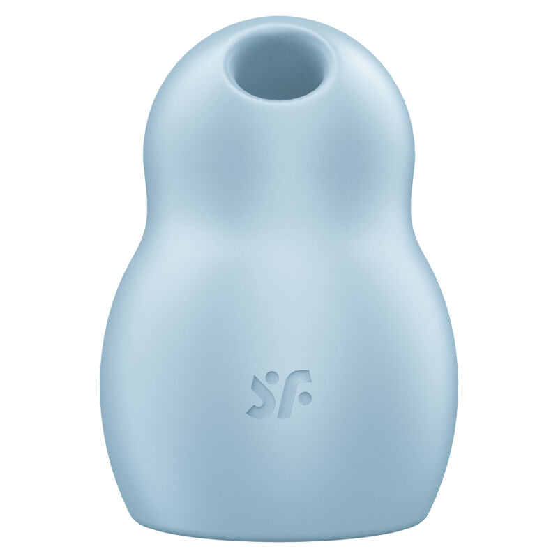 SATISFYER - AIR PULSE PRO TO GO 1 DOUBLE STIMULATOR AND VIBRATOR RED