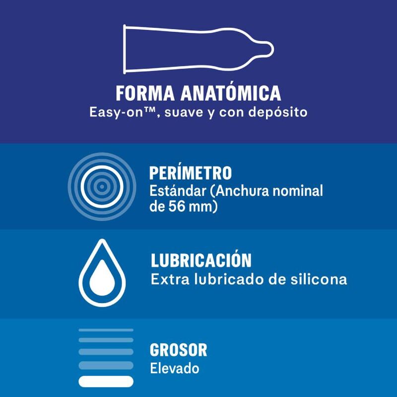 DUREX - EXTRA SÉGURO 12 UNITS