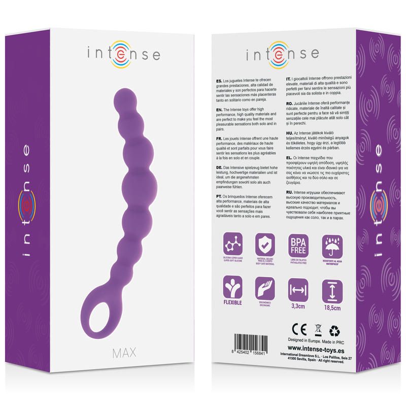 INTENSE - MAX LILAC ANAL BEADS