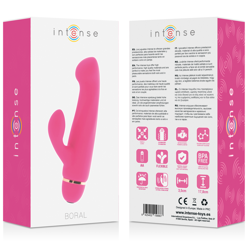 INTENSE - BORAL 20 SPEED PINK SILICONE