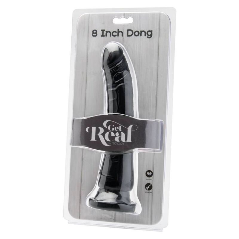 GET REAL - 20.5 CM BLACK DONG