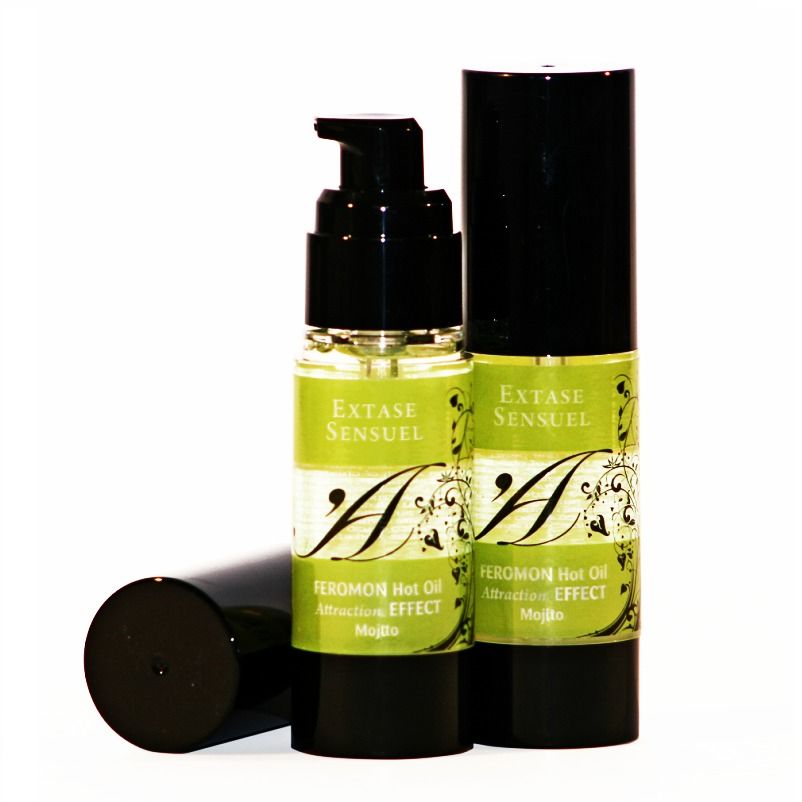 EXTASE SENSUAL - THERMAL EFFECT MASSAGE OIL WITH MOJITO PHEROMONES 30 ML