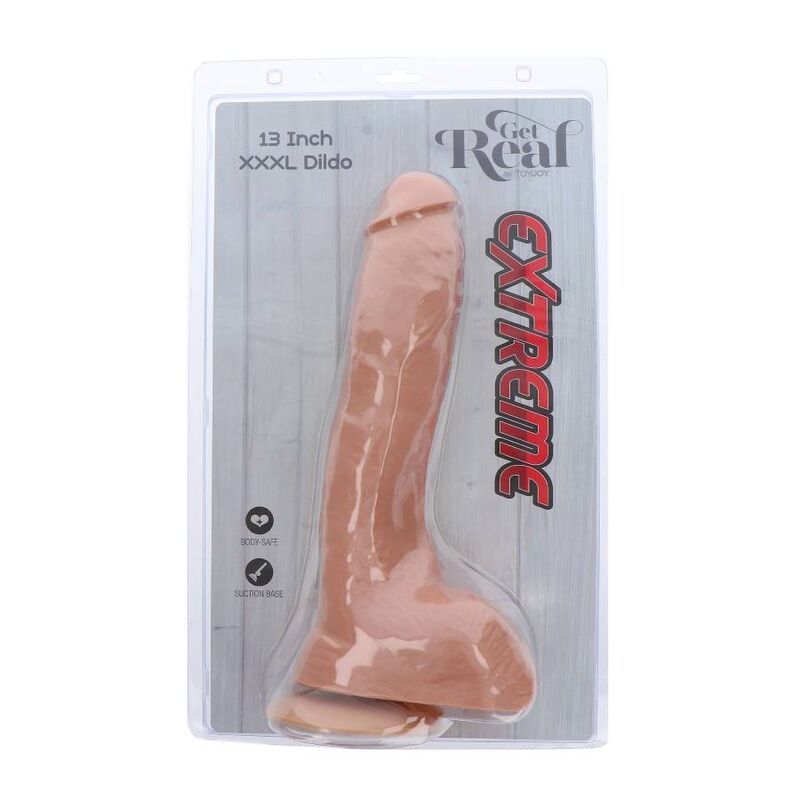 GET REAL - EXTREME XXXL 34 CM SKIN DILDO