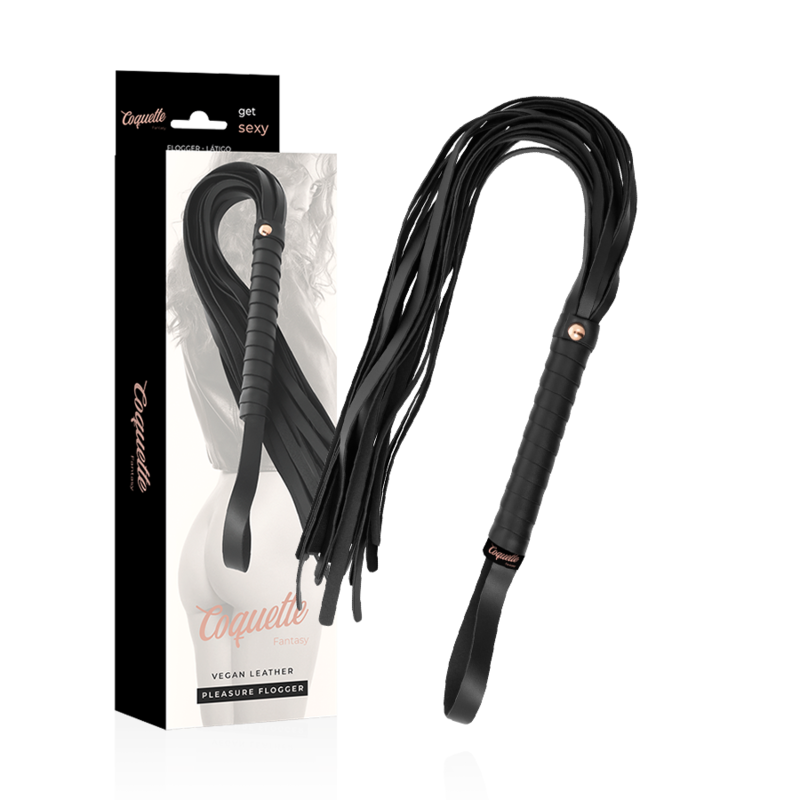 COQUETTE CHIC DESIRE - FANCY WHIP IN VEGAN LEATHER