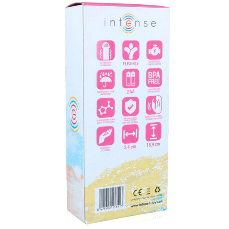 INTENSE - HILARI LUXURY PINK SILICONE VIBRATOR
