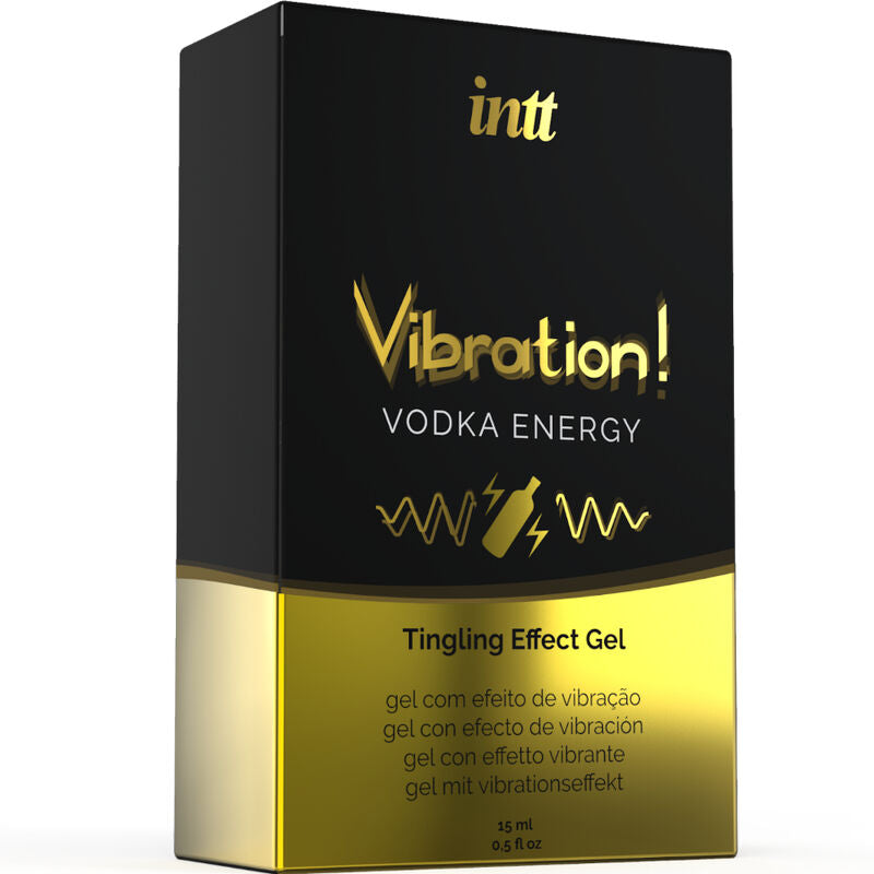 INTT - POWERFUL VIBRATING LIQUID GEL INTIMULATING VODKA 15ML
