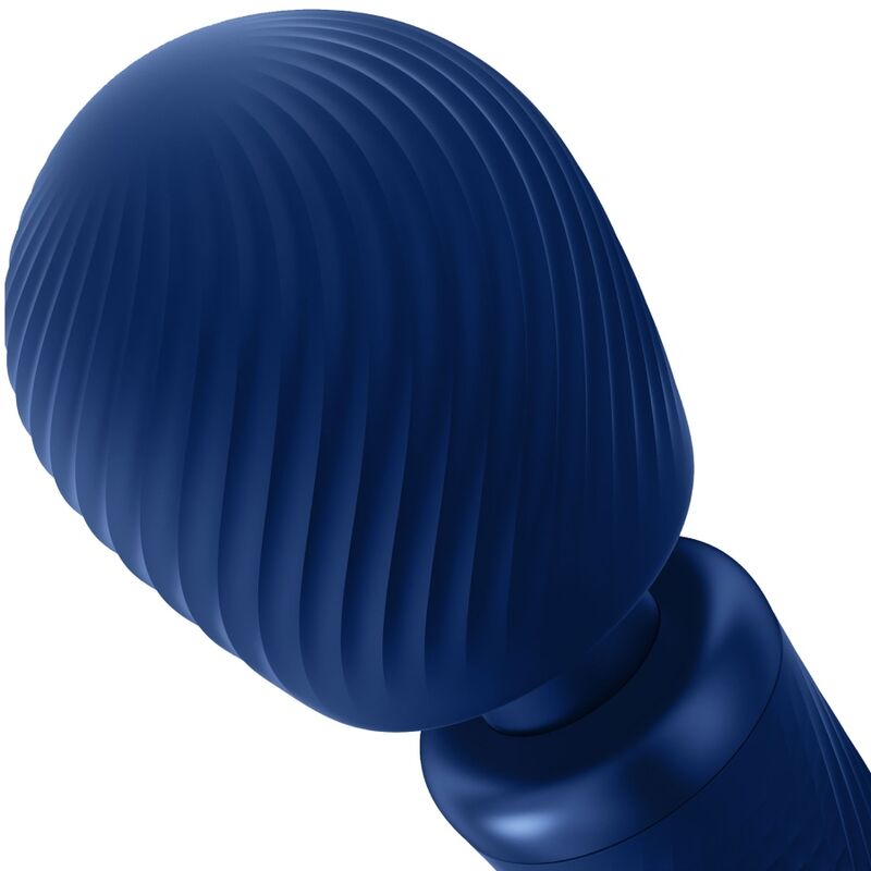 FUN FACTORY - VIM SILICONE RECHARGEABLE VIBRANT LESTÉ RUMBLE WAND SUNRISE ORANGE