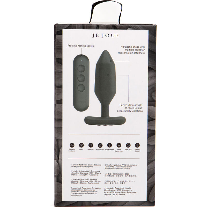 I PLAY - BLACK ONYX ANAL PLUG VIBRATOR