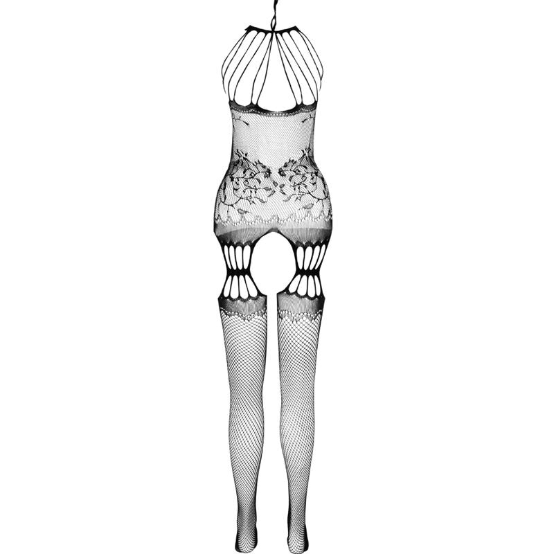 PASSION - BS095 BODYSTOCKING BLANC TAILLE UNIQUE