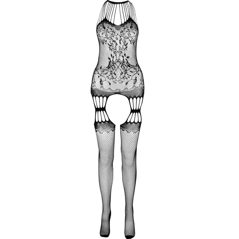 PASSION - BS095 BODYSTOCKING BLANC TAILLE UNIQUE