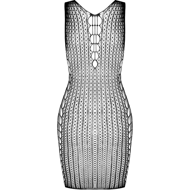 PASSION - BS097 BODYSTOCKING BLANC TAILLE UNIQUE