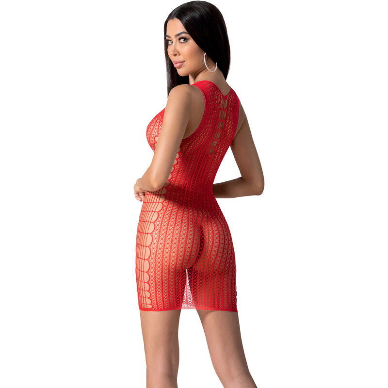 PASSION - BS097 BODYSTOCKING BLANC TAILLE UNIQUE