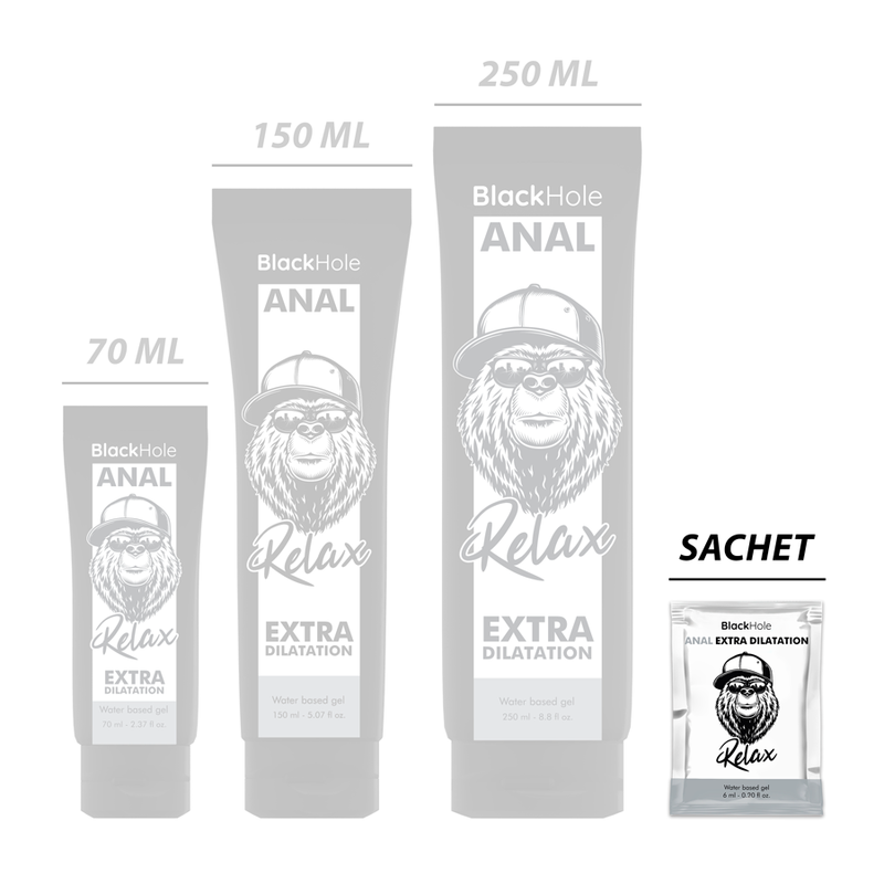 BLACK HOLE - ANAL DILATION WATER-BASED GEL 6 ML