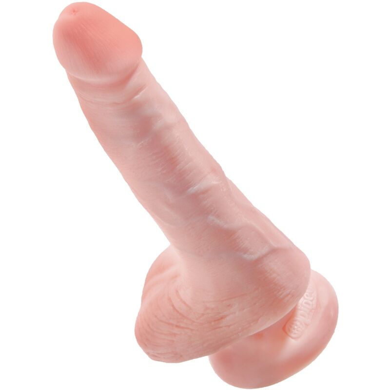 KING COCK - REALISTIC PENIS WITH LIGHTWEIGHT BALLS 13.5 CM