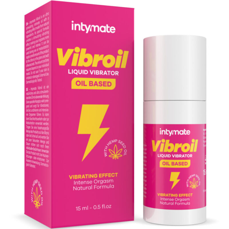 INTIMATELINE INTYMATE - VIBROIL INTIMATE OIL FOR ITS VIBRATING EFFECT 15 ML