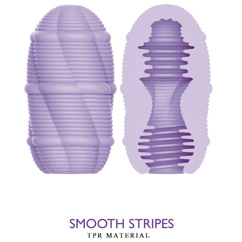 PRETTY LOVE - CUPID SMOOTH STRIPED MASTURBATOR EGG