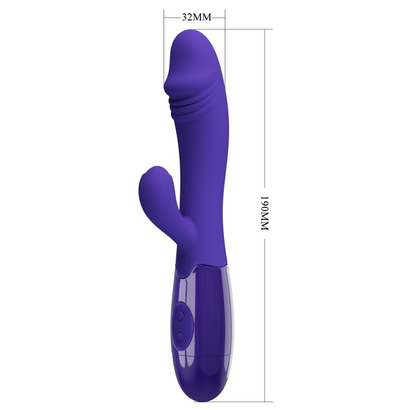PRETTY LOVE - SNAPPY YOUTH VIBRATOR & G-SPOT STIMULATOR PURPLE