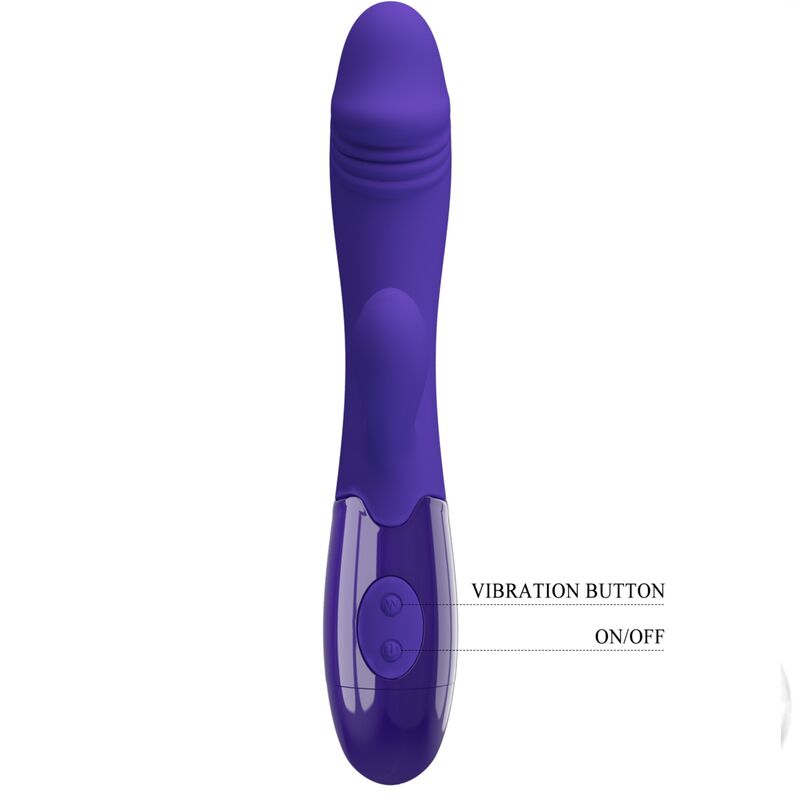 PRETTY LOVE - SNAPPY YOUTH VIBRATOR & G-SPOT STIMULATOR PURPLE