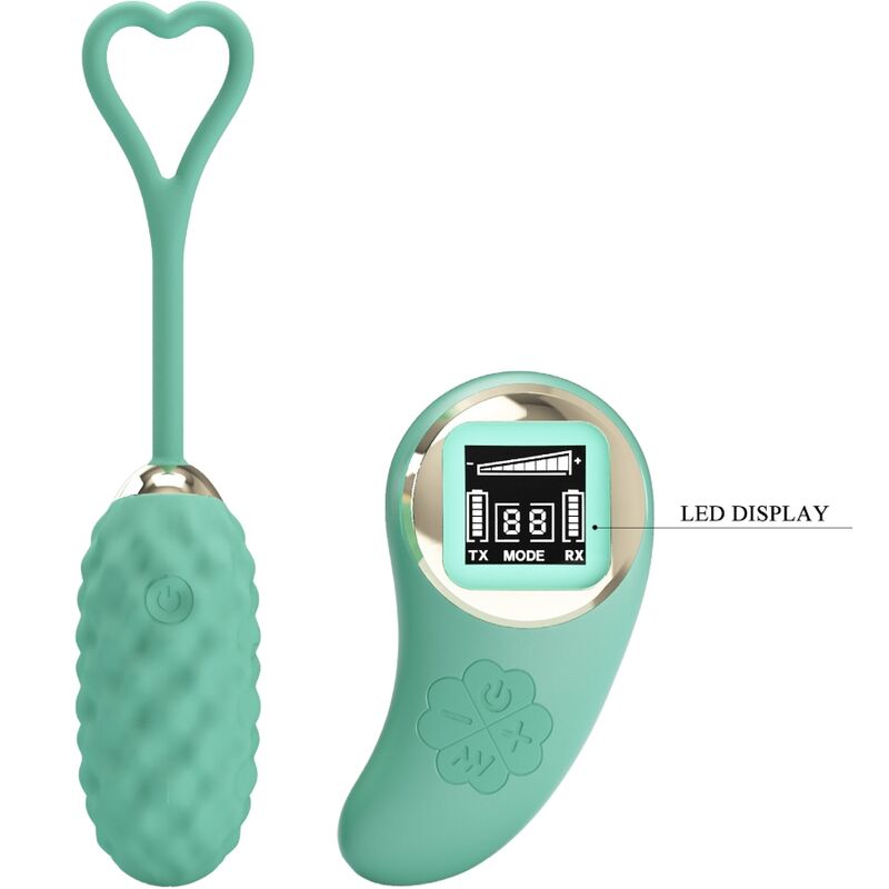 PRETTY LOVE - VIBRATION EGG REMOTE CONTROL VIBRATION VIVIAN GREEN