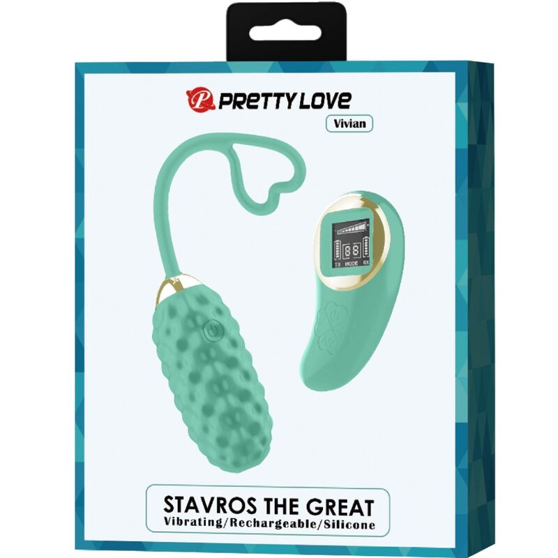 PRETTY LOVE - VIBRATION EGG REMOTE CONTROL VIBRATION VIVIAN GREEN
