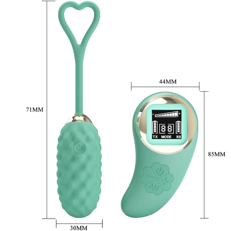 PRETTY LOVE - VIBRATION EGG REMOTE CONTROL VIBRATION VIVIAN GREEN