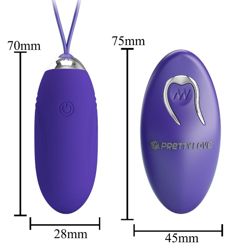 PRETTY LOVE - JENNY YOUTH VIOLATING EGG REMOTE CONTROL PURPLE