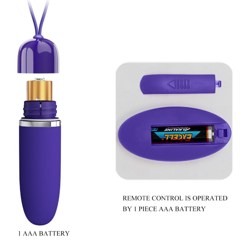 PRETTY LOVE - MINI VIBRATING BALL DARLENE YOUTH PURPLE
