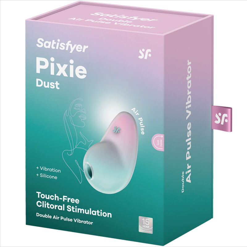 SATISFYER - PIXIE DUST LILAC AIR PLUS STIMULATOR