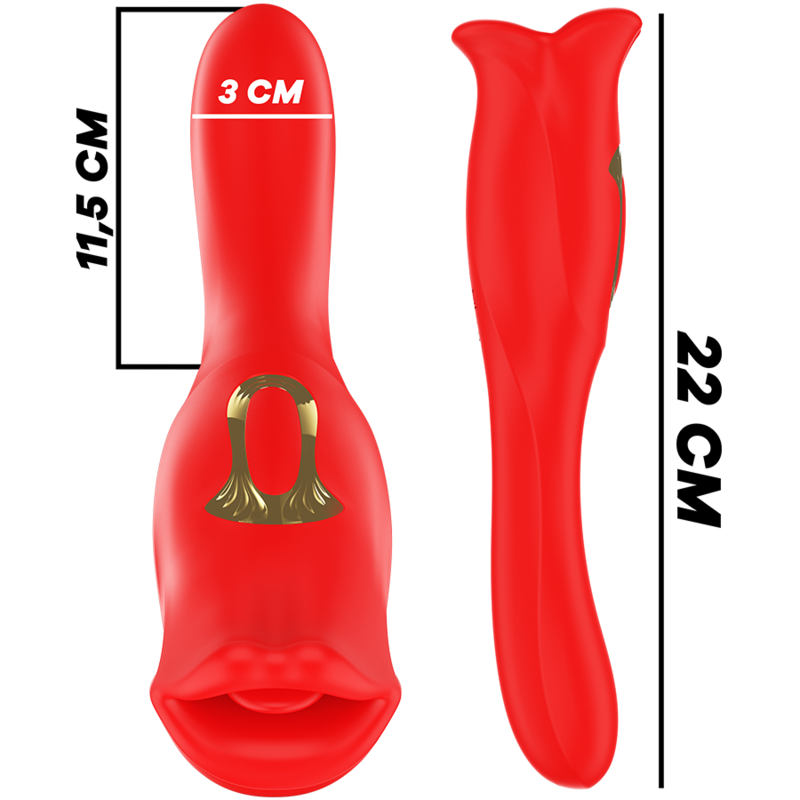 MIA - SIENA TRIPLE VIBRATING + BITE-FILLED PLEASURE