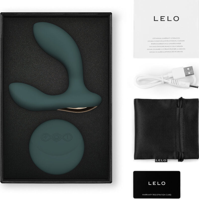 LELO - HUGO 2 MASAJEADOR DE PROSTATA CONTROL REMOTO GREEN