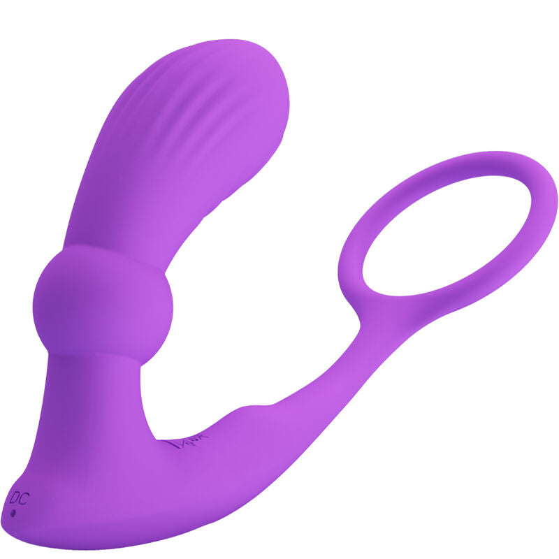 PRETTY LOVE - WARREN RING AND PURPLE ANAL VIBRATOR