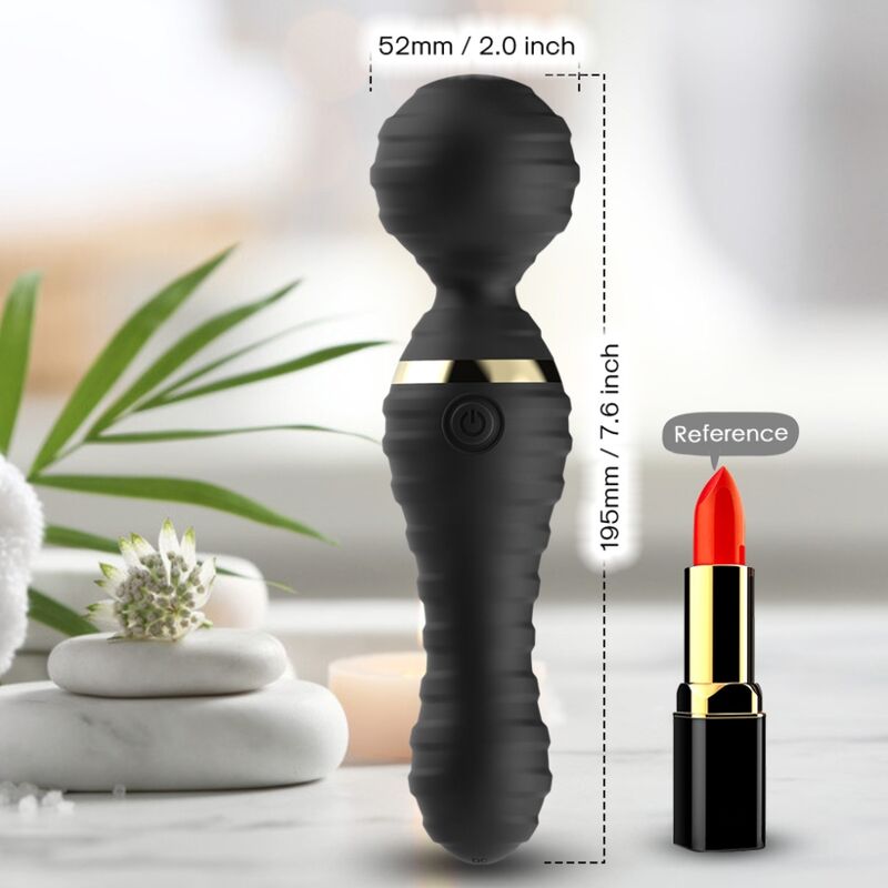 ARMONY - FREEDO SMALL BLACK MASSAGER & VIBRATOR