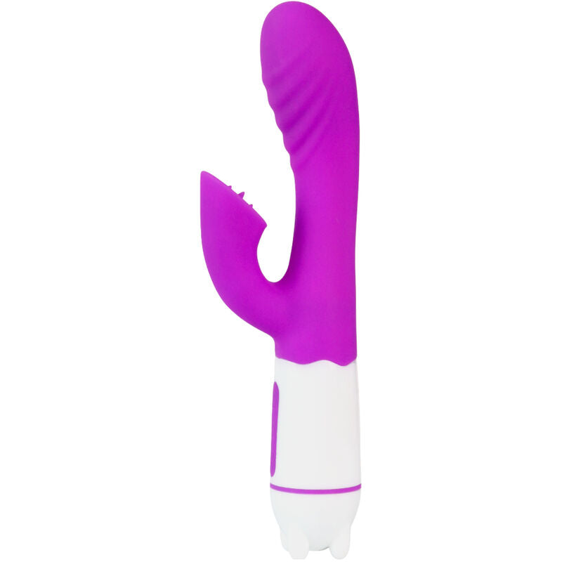 ARMONY - HAPPY VIBRATOR & STIMULATOR WITH RECHARGEABLE TONGUE PURPLE