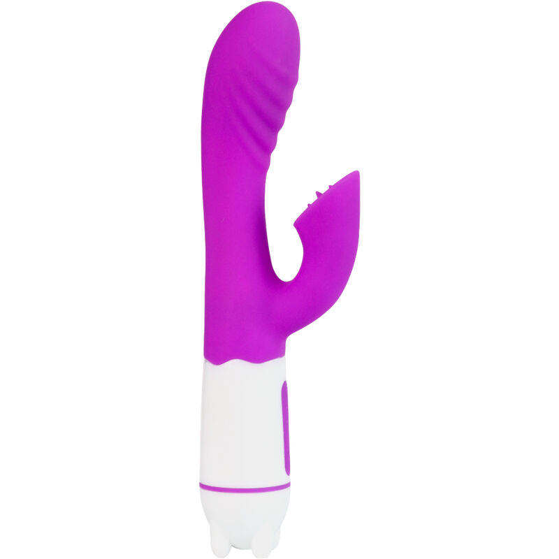 ARMONY - HAPPY VIBRATOR & STIMULATOR WITH RECHARGEABLE TONGUE PURPLE