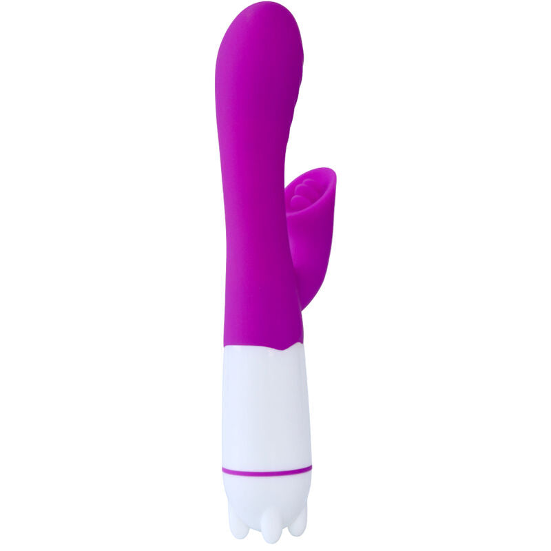 ARMONY - HAPPY VIBRATOR & STIMULATOR WITH RECHARGEABLE TONGUE PURPLE