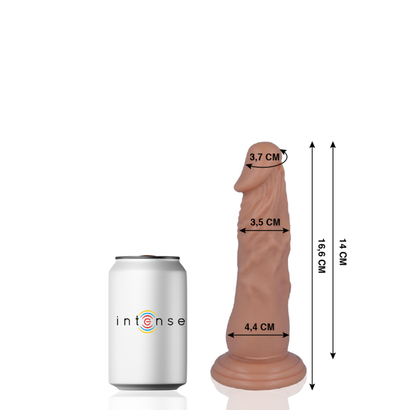 MR INTENSE - 6 REALISTIC PENISES 16.6 CM -O- 4.4 CM