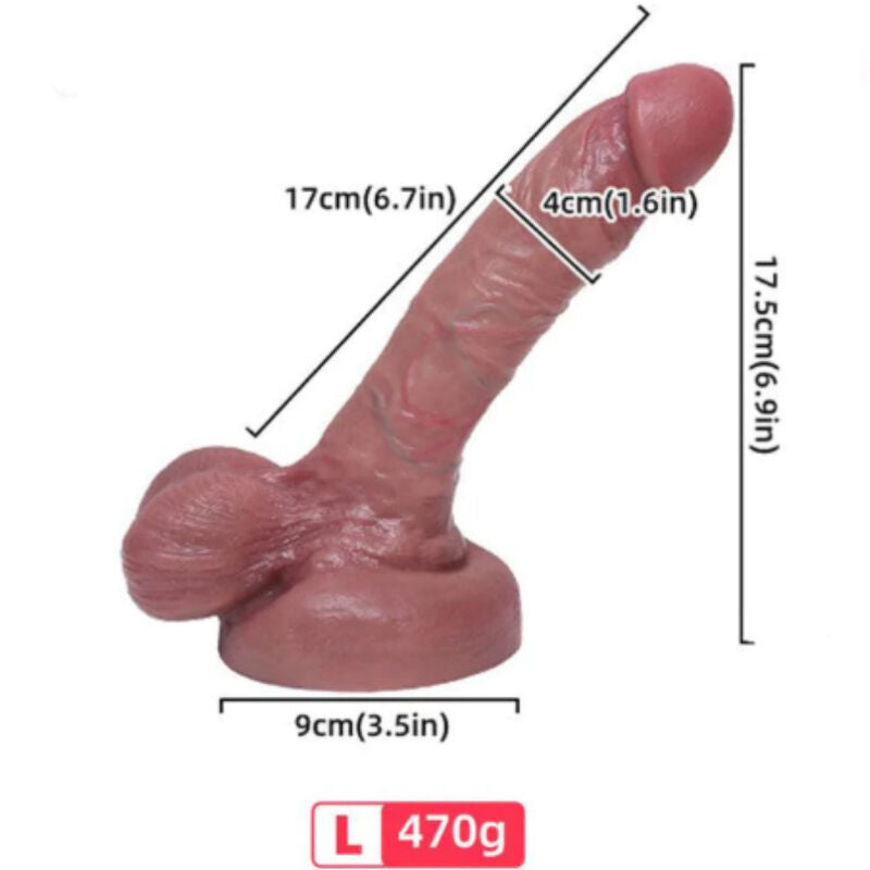 ARMONY - 17 CM REALISTIC LIQUID SILICONE DILDO