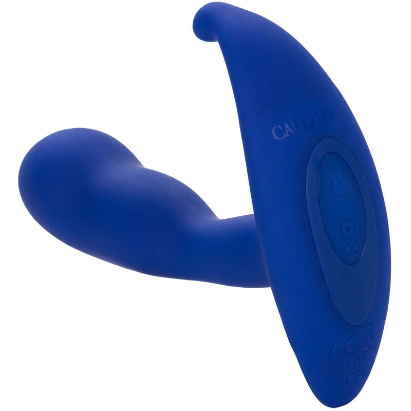 CALEXOTICS - ADMIRAL BLUE CURVED ANAL STIMULATOR & VIBRATOR